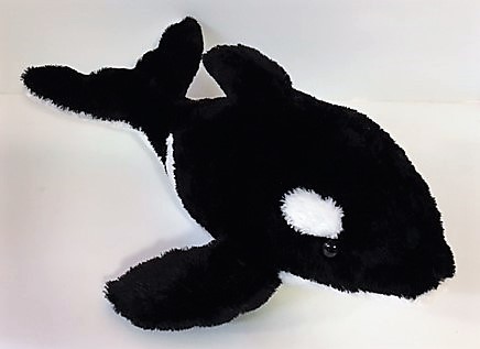 large orca plush